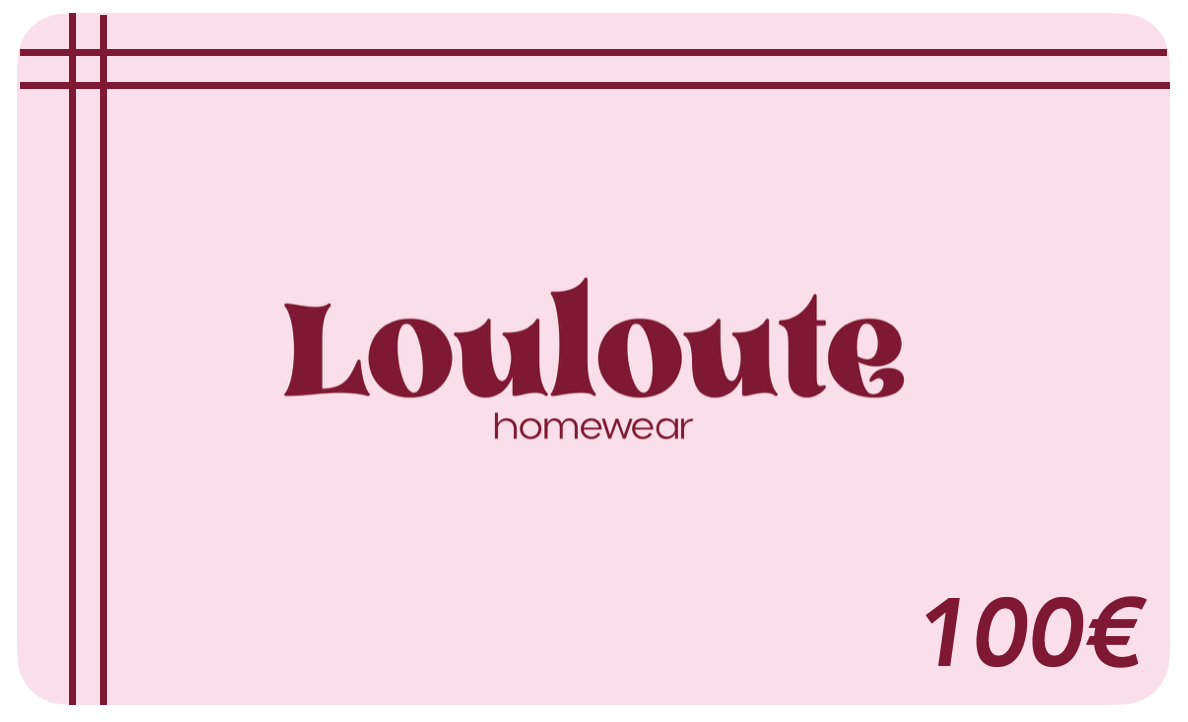 Carte cadeau numérique Louloute Homewear