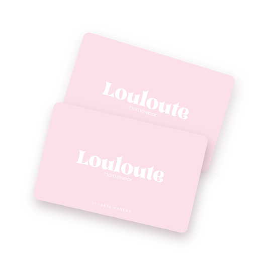 Carte-cadeau électronique Louloute Homewear